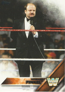 WWE Topps Then Now Forever 2016 Trading Cards Howard Finkel No.173