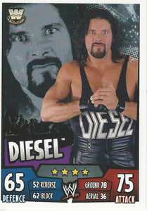 WWE Topps Slam Attax Rumble 2011 Trading Card Diesel No.173