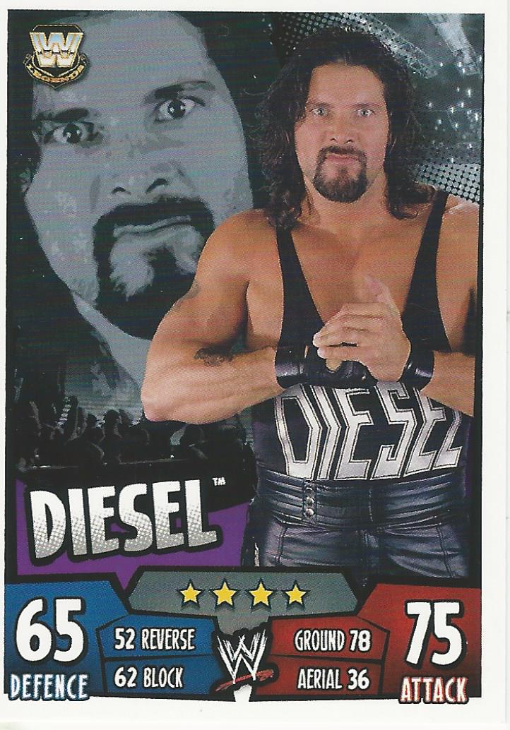 WWE Topps Slam Attax Rumble 2011 Trading Card Diesel No.173