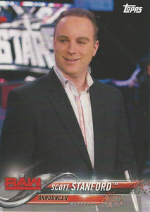 WWE Topps Then Now Forever 2018 Trading Cards Scott Stanford No.173