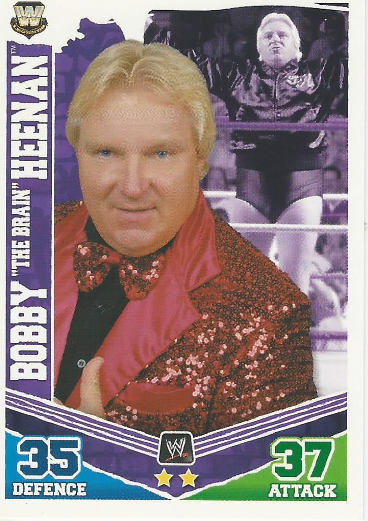 WWE Topps Slam Attax Mayhem 2010 Trading Card Bobby Heenan No.173