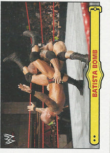 WWE Topps Heritage 2012 Trading Cards Batista 53 of 55