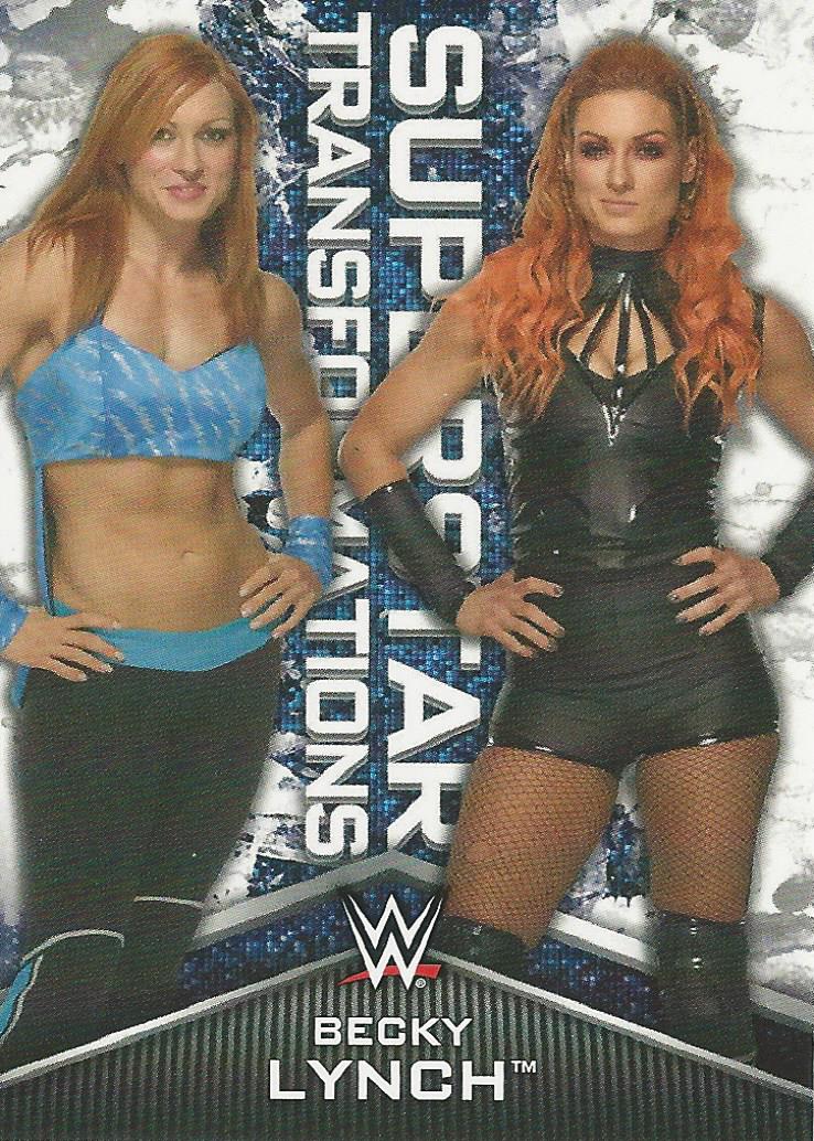 WWE Topps Women Division 2020 Trading Cards Becky Lynch ST-4