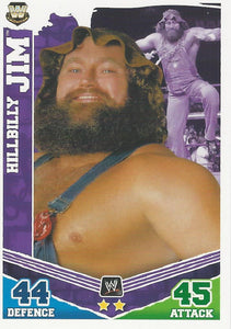 WWE Topps Slam Attax Mayhem 2010 Trading Card Hillbilly Jim No.174