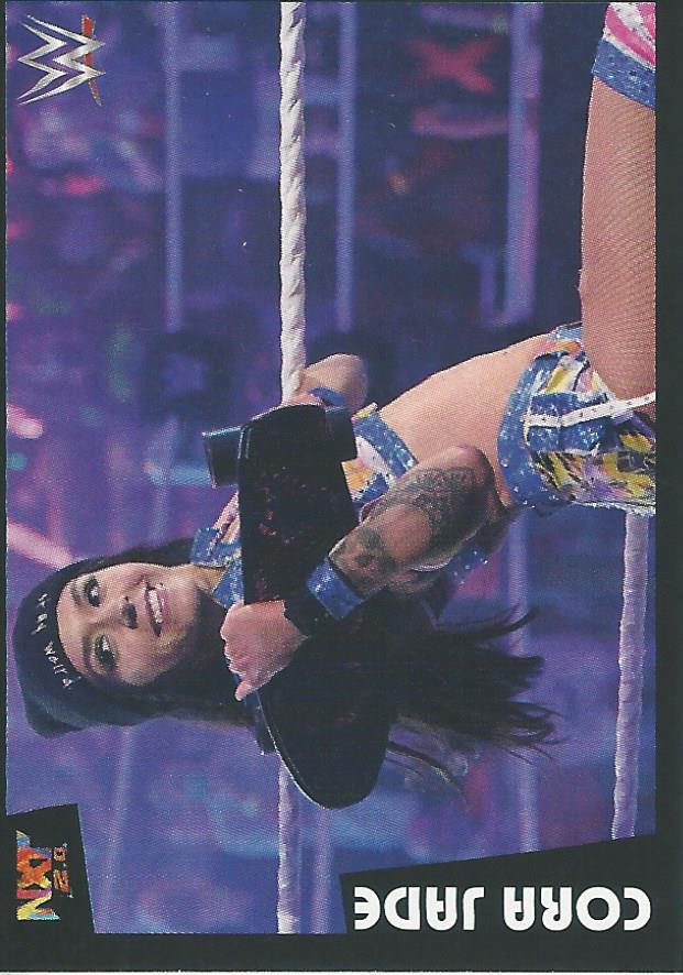 WWE Panini 2022 Sticker Collection Cora Jade No.174