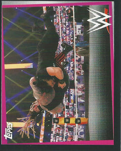 WWE Topps Road to Wrestlemania Stickers 2021 Roman Reigns No.175