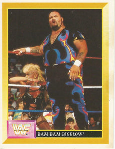 WWF Merlin Sticker Collection 1994 Bam Bam Bigelow No.175