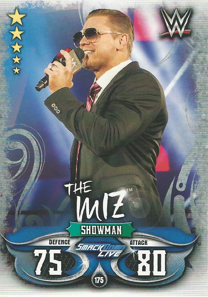 WWE Topps Slam Attax Live 2018 Trading Card The Miz No.175