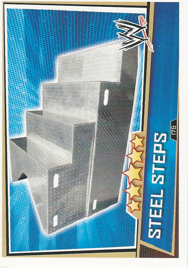 WWE Slam Attax Superstars 2013 Trading Card Steel Steps No.175