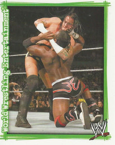 WWE Topps Superstars Uncovered 2007 Sticker Collection CM Punk No.175