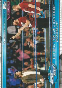 WWE Topps Champions 2019 Trading Cards Kevin Owens and Sami Zayn No.75