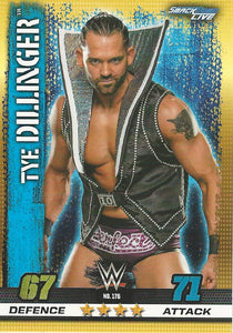 WWE Topps Slam Attax 10th Edition Trading Card 2017 Tye Dillenger No.176