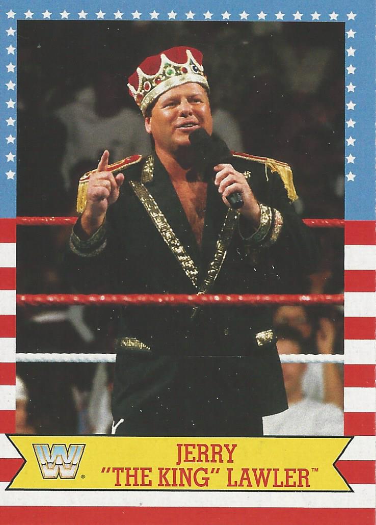 WWE Topps Heritage 2017 Trading Card Jerry Lawler No.16