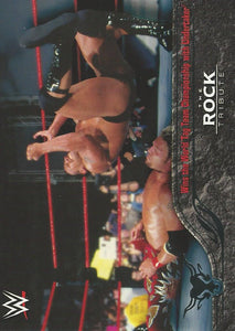 WWE Topps 2016 Trading Cards The Rock 16 of 40