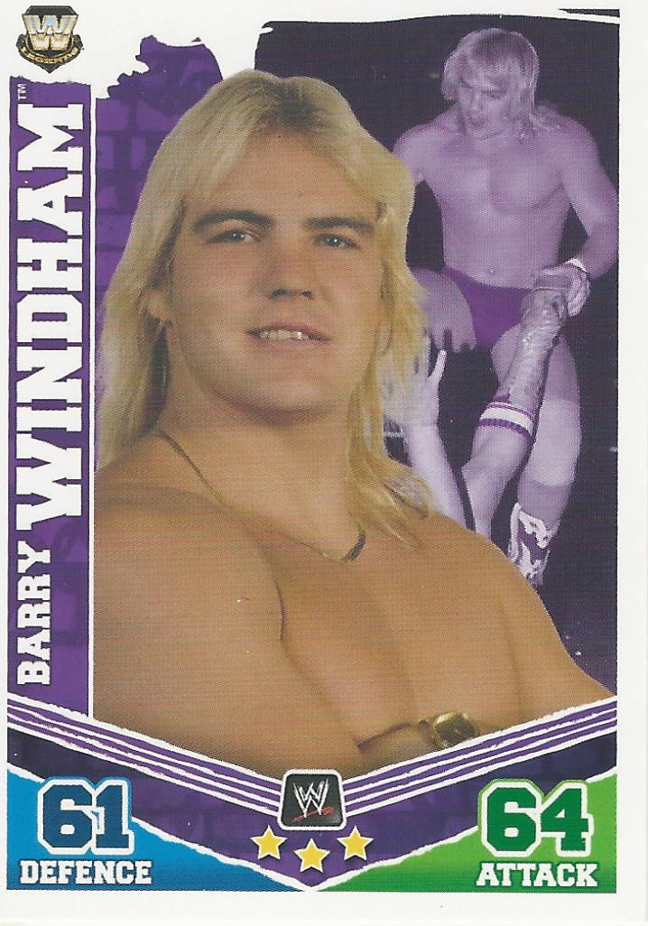 WWE Topps Slam Attax Mayhem 2010 Trading Card Barry Windham No.176