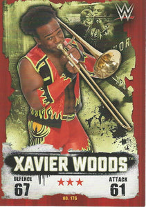 WWE Topps Slam Attax Takeover 2016 Trading Card Xavier Woods No.176
