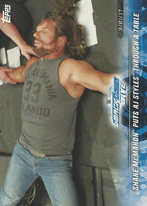 WWE Topps Road to Wrestlemania 2018 Trading Cards AJ Styles No.76