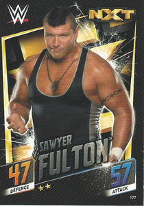 WWE Topps Slam Attax 2015 Then Now Forever Trading Card Sawyer Fulton No.177 NXT