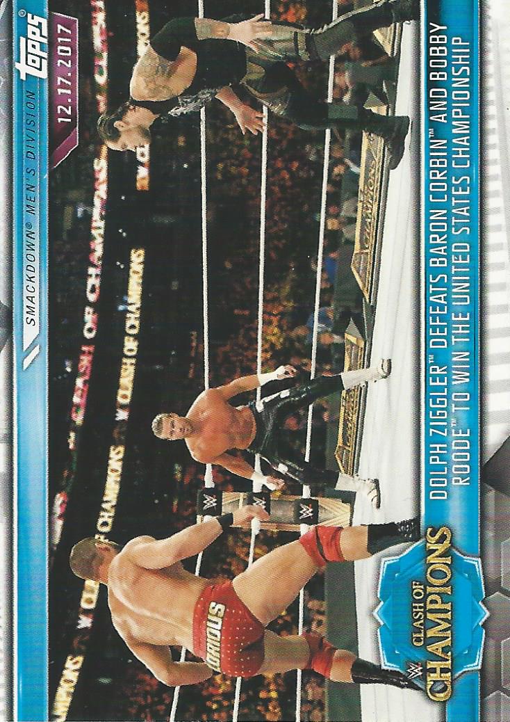 WWE Topps Champions 2019 Trading Cards Dolph Ziggler No.77