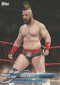 WWE Topps Then Now Forever 2018 Trading Cards Sheamus No.177