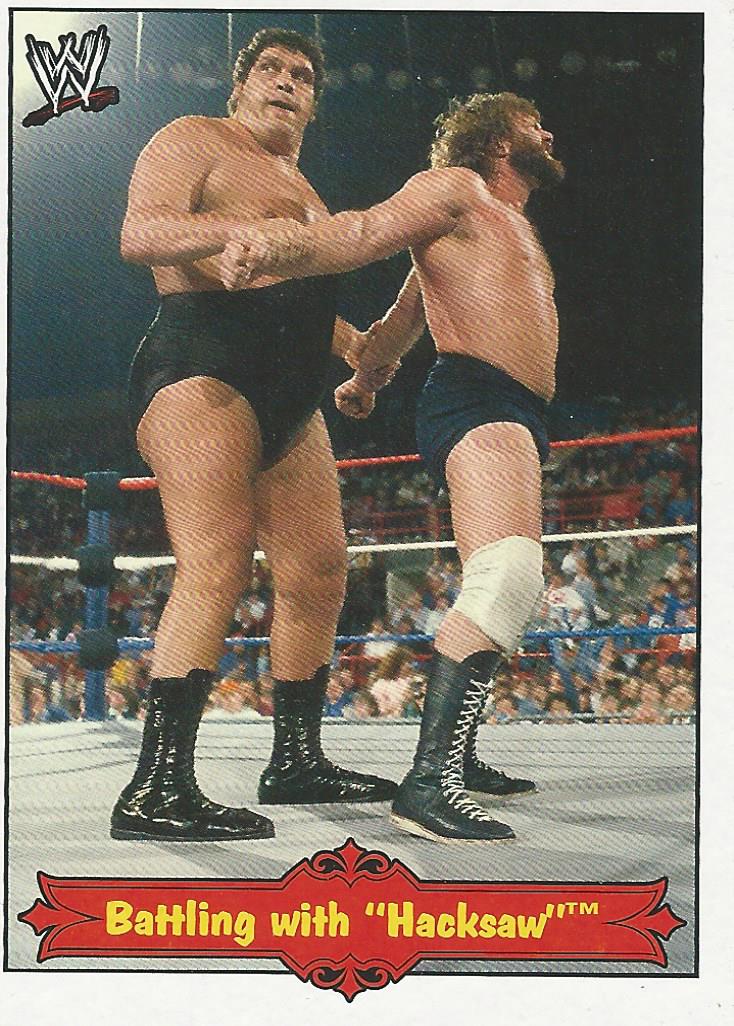 WWE Topps Heritage 2012 Trading Cards Andre the Giant 8 of 10