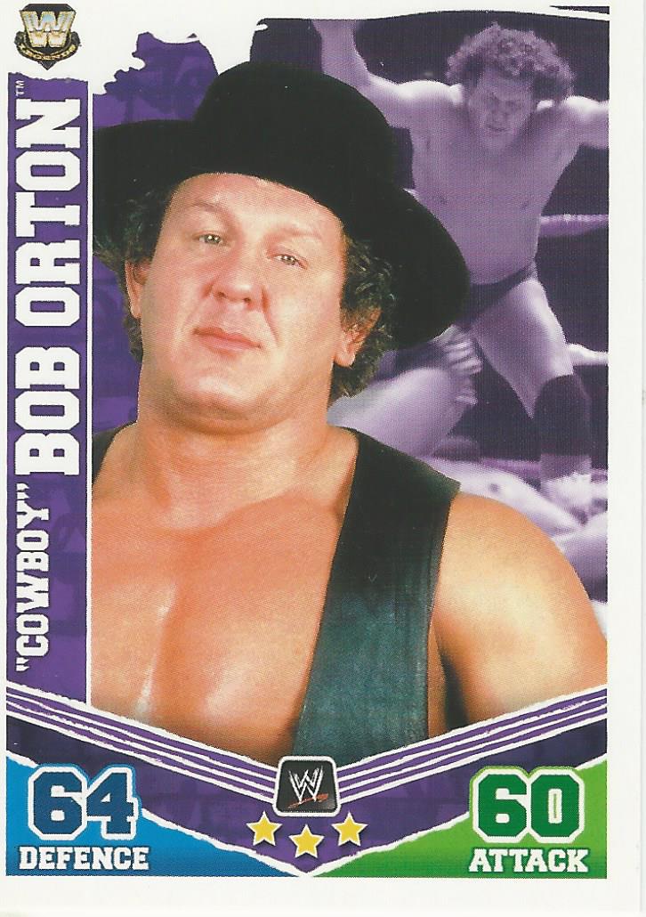 WWE Topps Slam Attax Mayhem 2010 Trading Card Bob Orton No.177