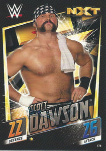 WWE Topps Slam Attax 2015 Then Now Forever Trading Card Scott Dawson No.178 NXT