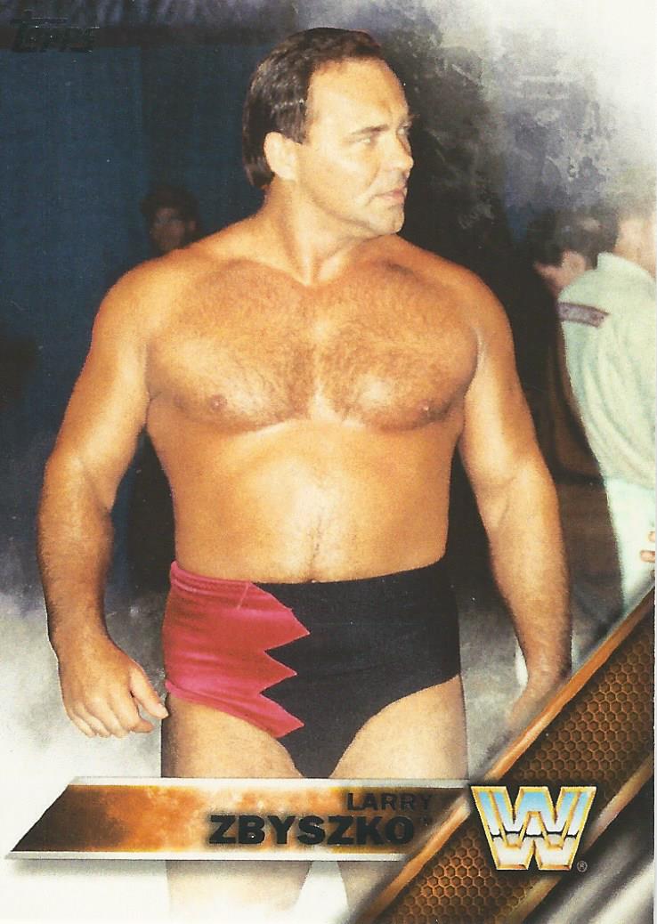 WWE Topps Then Now Forever 2016 Trading Cards Larry Zbyszko No.179