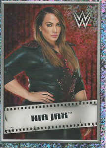 WWE Topps 2018 Stickers Nia Jax Foil No.179