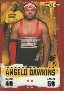 WWE Topps Slam Attax Takeover 2016 Trading Card Angelo Dawkins No.179
