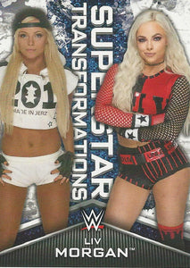 WWE Topps Women Division 2020 Trading Cards Liv Morgan ST-9