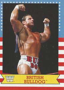 WWE Topps Heritage 2017 Trading Card British Bulldog No.19