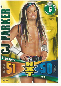 WWE Topps Slam Attax Rivals 2014 Trading Card CJ Parker No.179 NXT