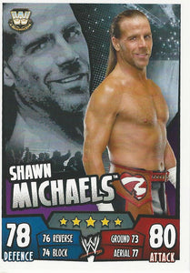WWE Topps Slam Attax Rumble 2011 Trading Card Shawn Michaels No.179