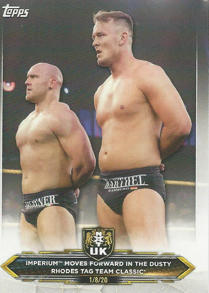 WWE Topps NXT 2020 Trading Cards Imperium No.79