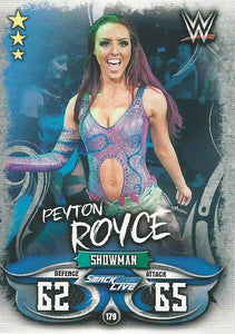 WWE Topps Slam Attax Live 2018 Trading Card Peyton Royce No.179