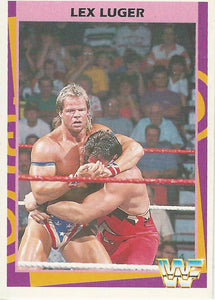 WWF Merlin Trading Card 1995 Lex Luger No.179