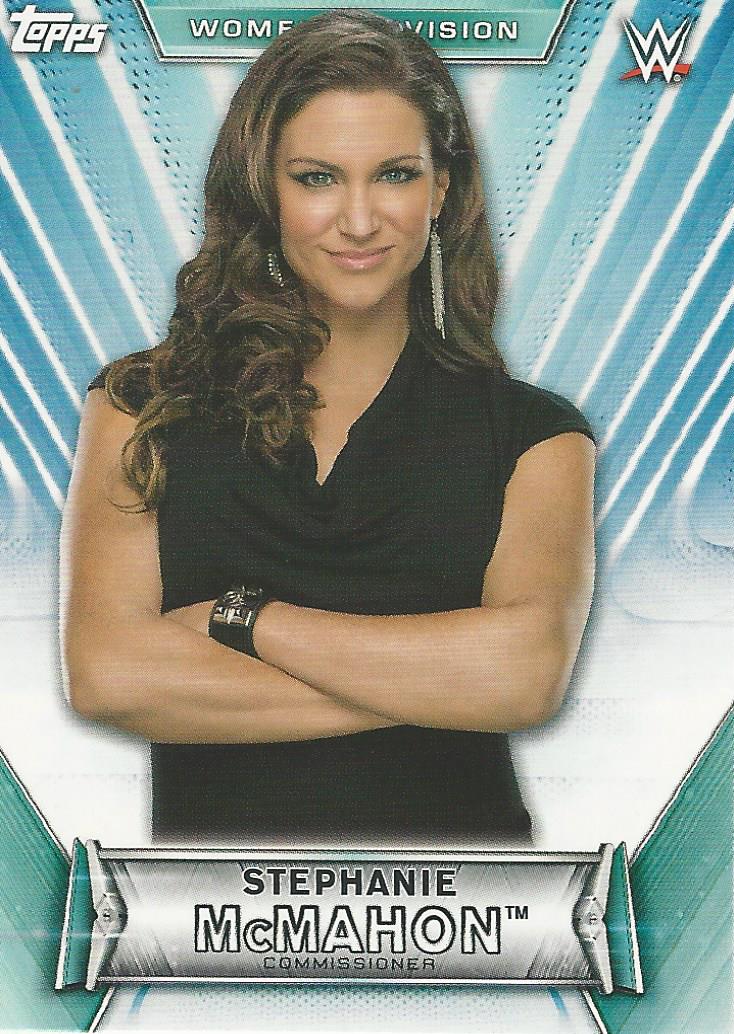 WWE Topps Women Division 2019 Trading Card Stephanie McMahon No.17