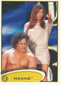 WWE Topps 2012 Trading Card Maxine No.17