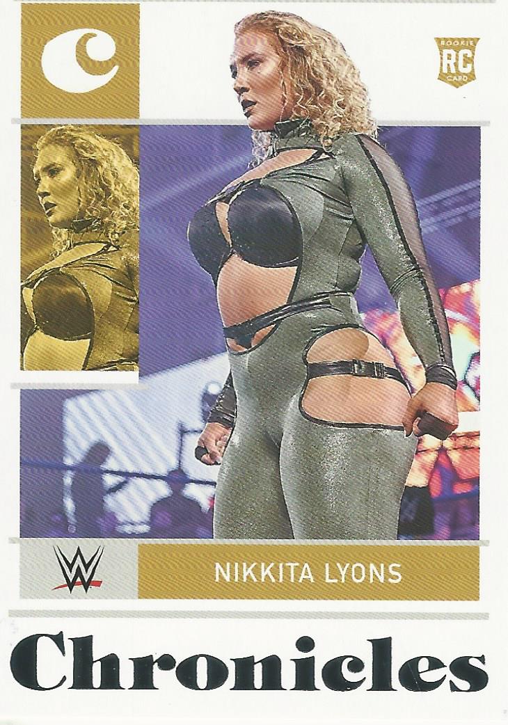 WWE Panini Chronicles 2022 Trading Cards Nikkita Lyons No.49
