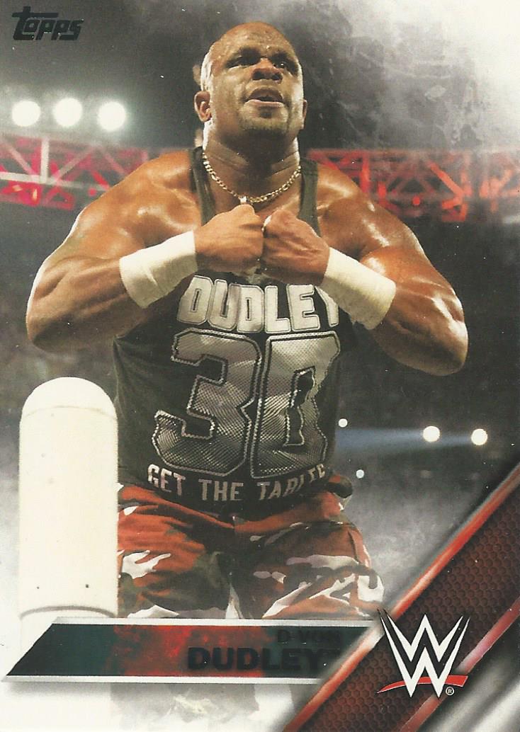 WWE Topps 2016 Trading Cards D-Von Dudley No.17