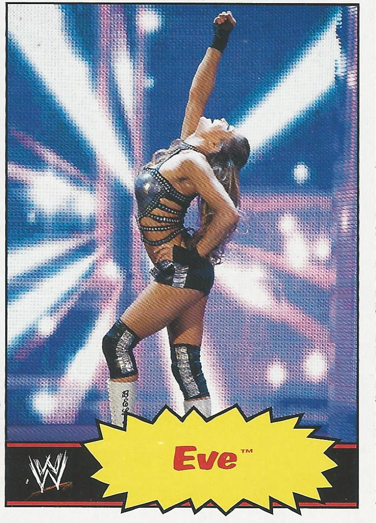 WWE Topps Heritage 2012 Trading Cards Eve Torres No.17