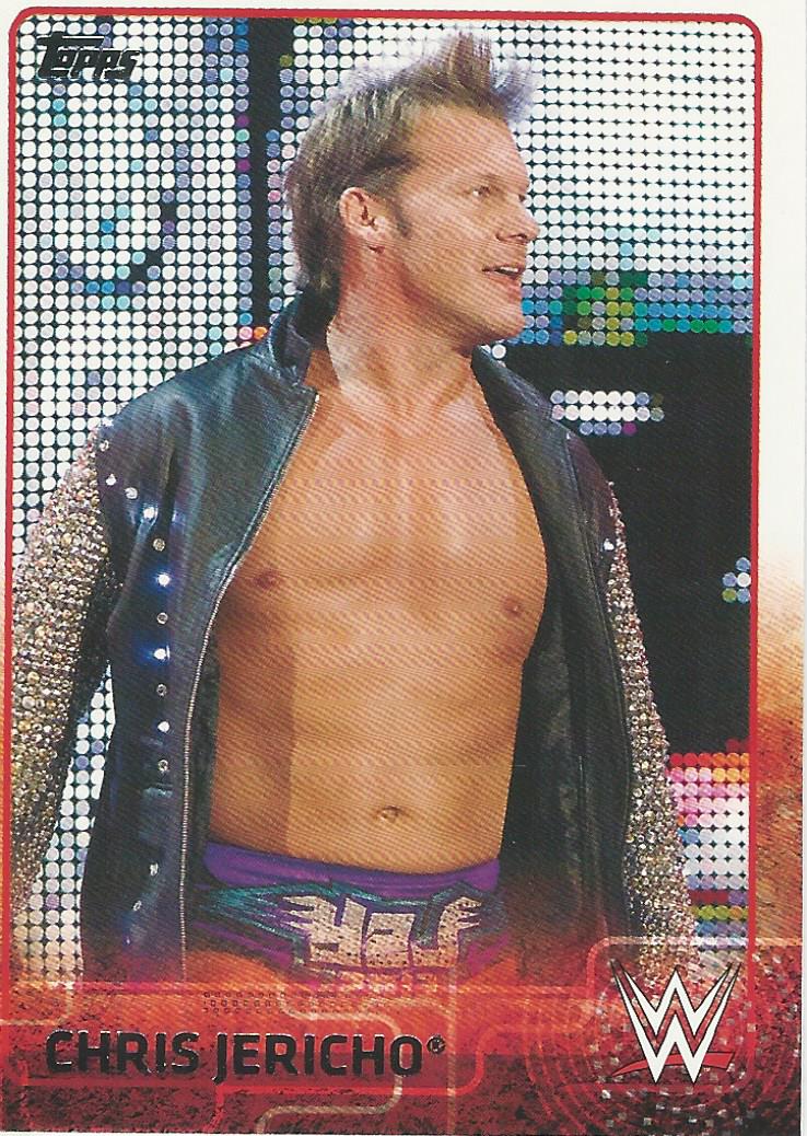 WWE Topps 2015 Trading Card Chris Jericho No.17