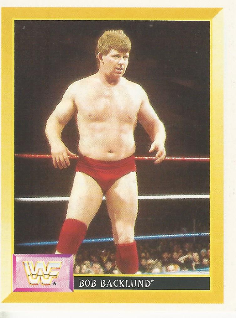 WWF Merlin Sticker Collection 1994 Bob Backlund No.17