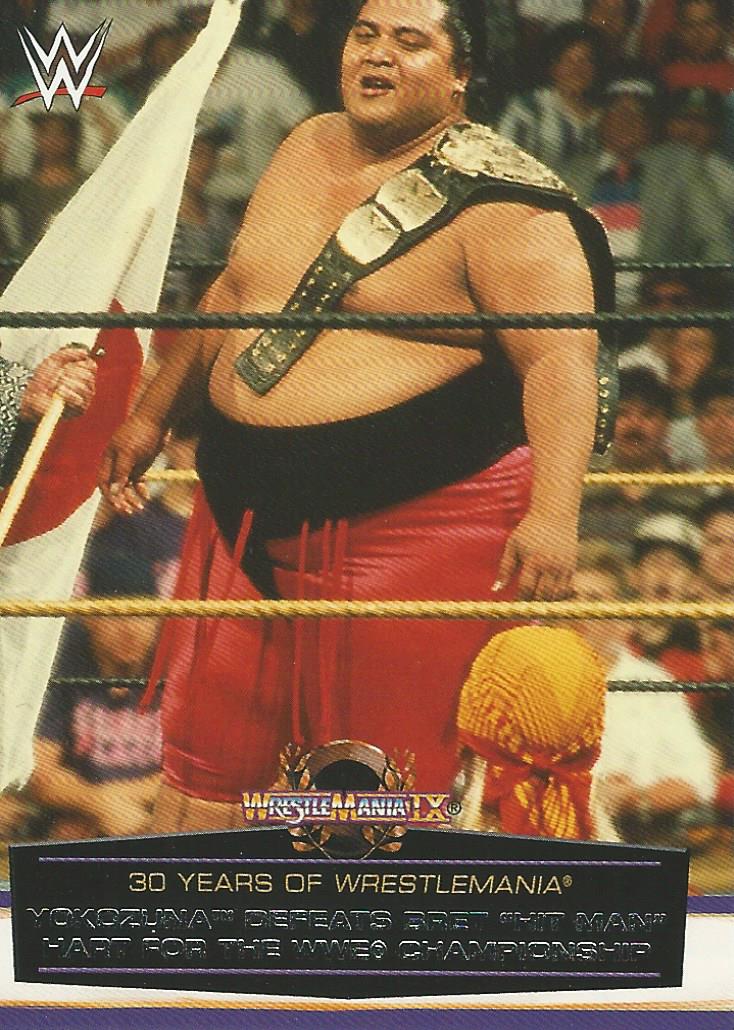 WWE Topps Road to Wrestlemania 2014 Trading Cards Yokozuna 17 of 60