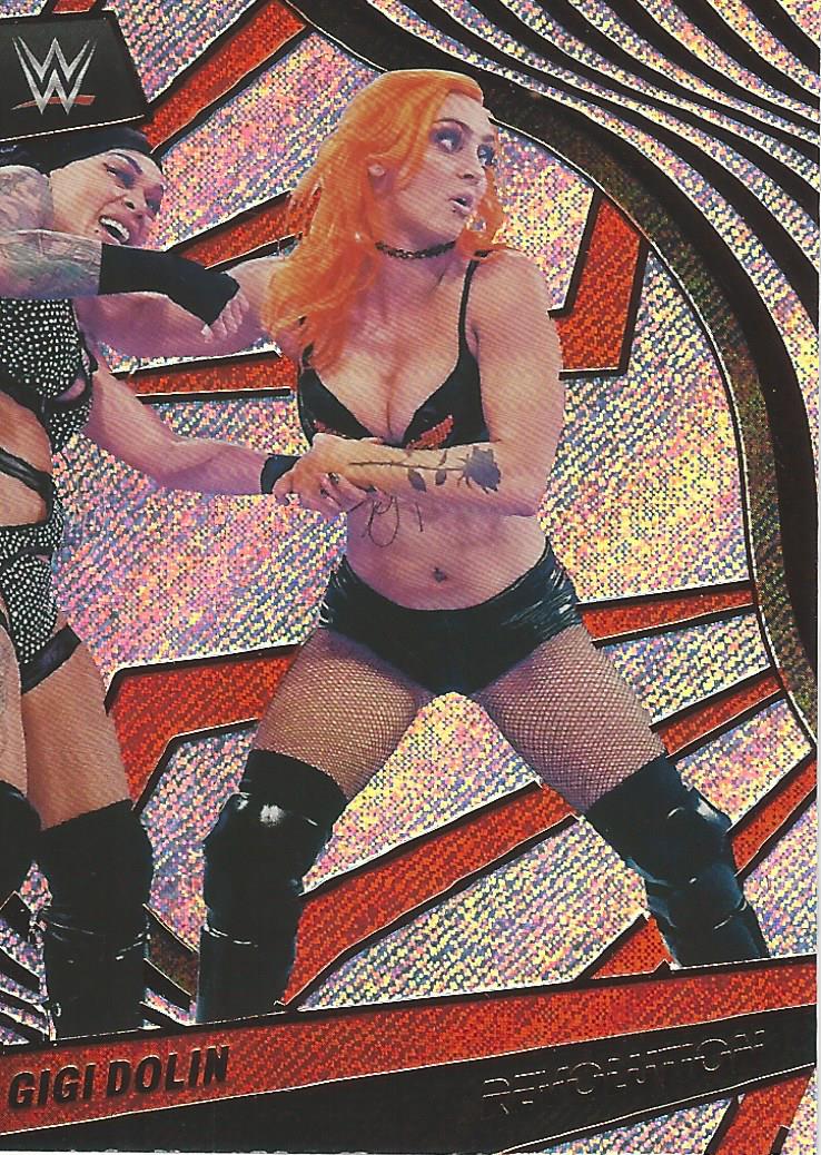 WWE Panini Revolution 2022 Trading Cards Gigi Dolin No.13