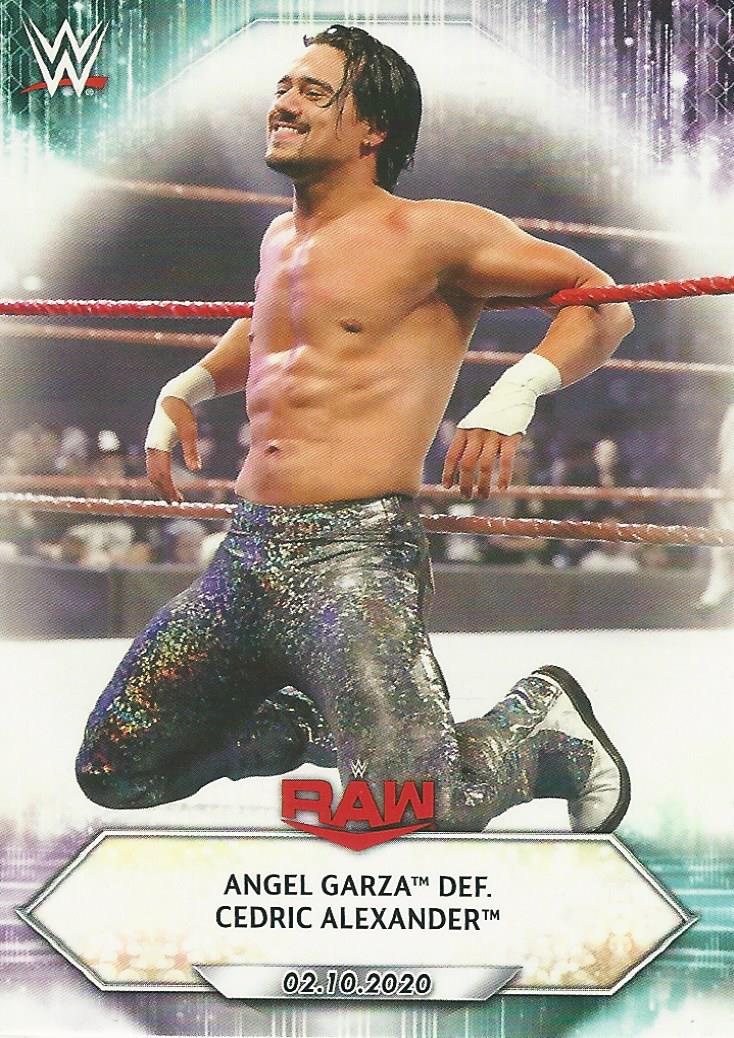WWE Topps 2021 Trading Cards Angel Garza No.17