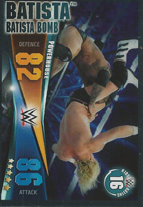 WWE Topps Slam Attax Rivals 2014 Trading Card Batista No.17