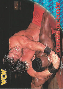 WCW/NWO Topps 1998 Trading Card Chris Benoit No.17