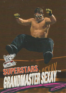 WWF Fleer Wrestlemania 2001 Trading Cards Grandmaster Sexay No.17